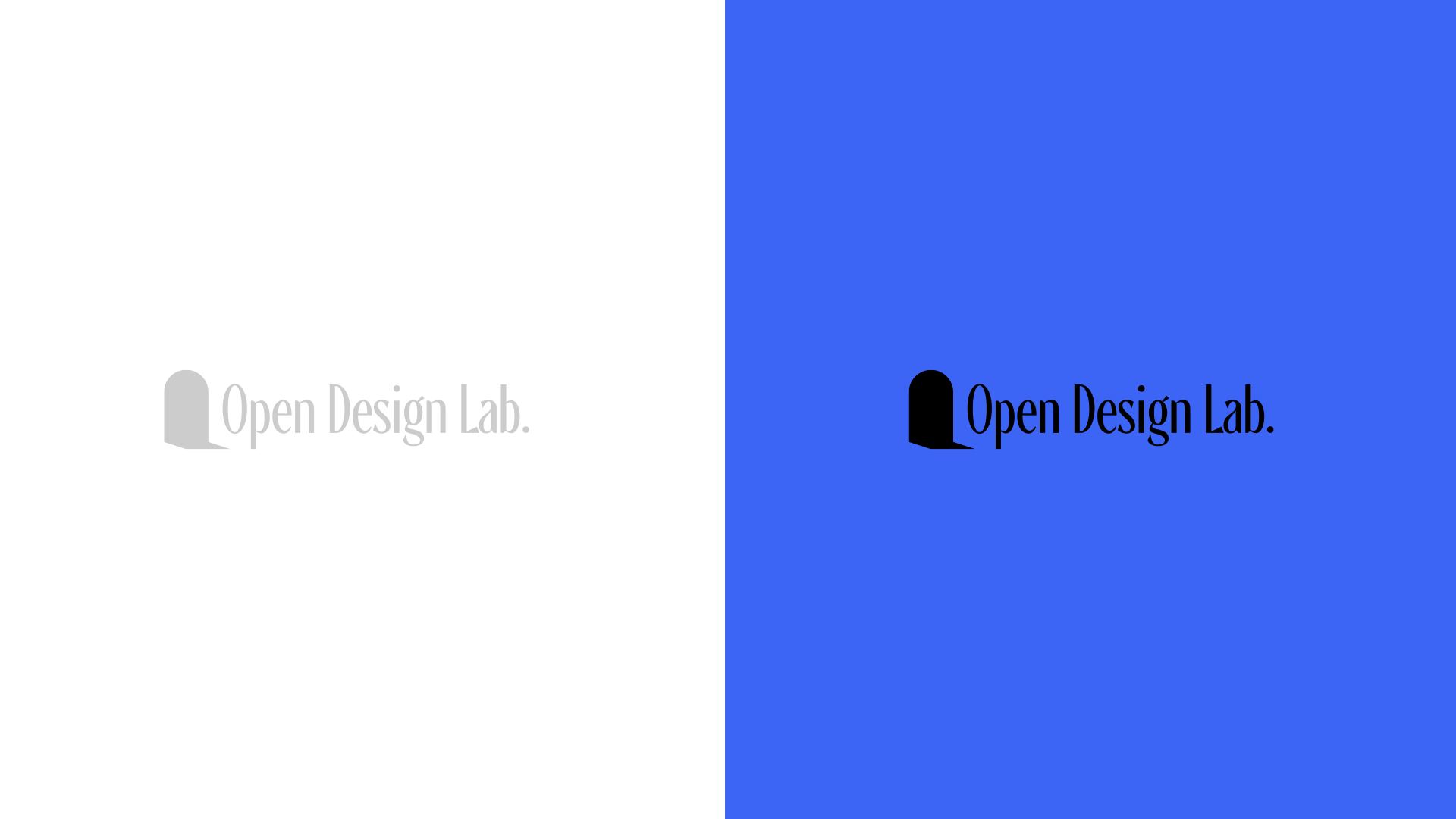 Open Design Lab — Brand identity